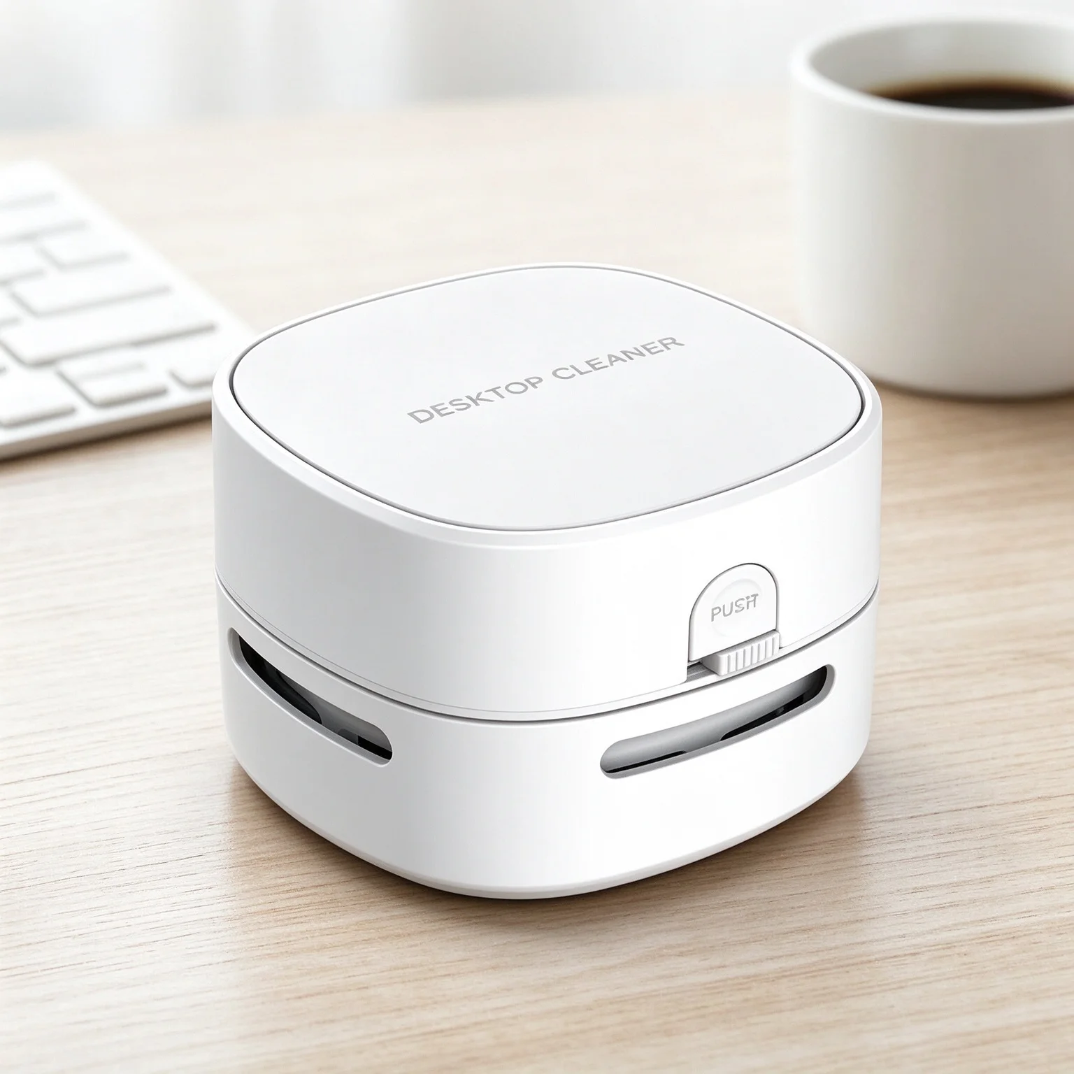 USB Mini Desktop Vacuum Cleaner Portable Table Dust Collector for Office Keyboard Hair Paper Ash Cleaning