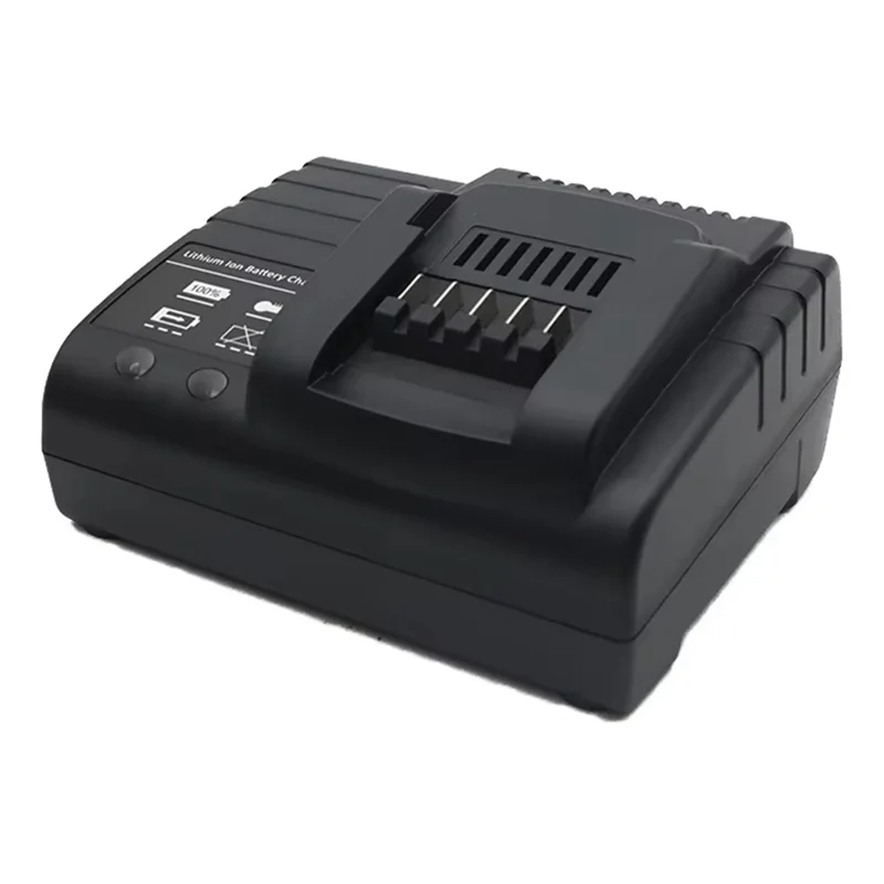 

Portable Fast Charger Lithium Battery Charger Compatible for Metabo 18V Lithium Batteries Power Tool Battery Charging Station