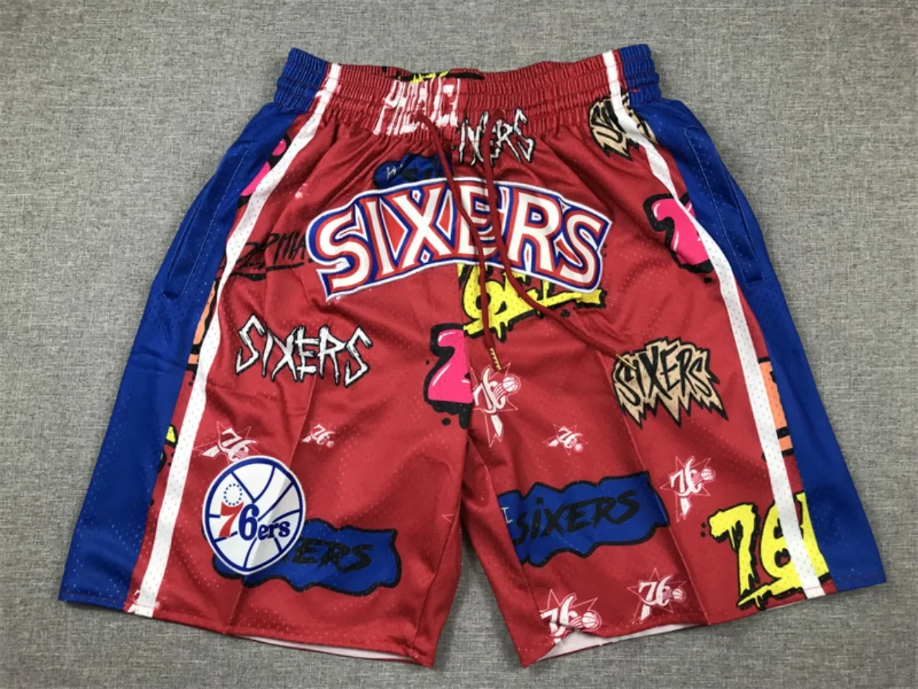 Fashion Pocket Kids Shorts Printed Cool Sports Basketball Pants Casual Training Drawstring Children Daily Spring Summer