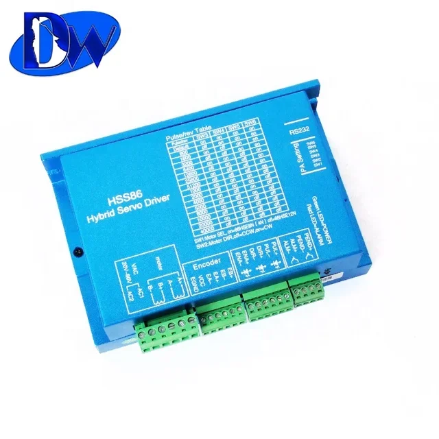 2-Phase 1.8 درجة nema34 12nm nema 34 طقم محرك متدرج بحلقة مغلقة مع سائق #4