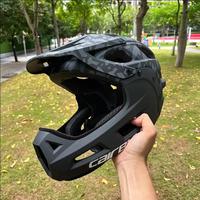 CairBULL Discovery Full Face MTB Cycling Helmets Adult Universal Removable Chin BMX Off-Road All-Mountain Speed Bike Helmet