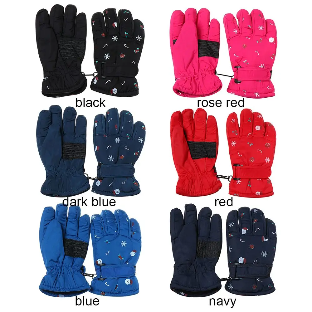 New Fashion Antiscivolo Inverno Must Bambini Bambini Guanti da sci Neve Snowboard Antivento Impermeabile Guanto a maniche lunghe