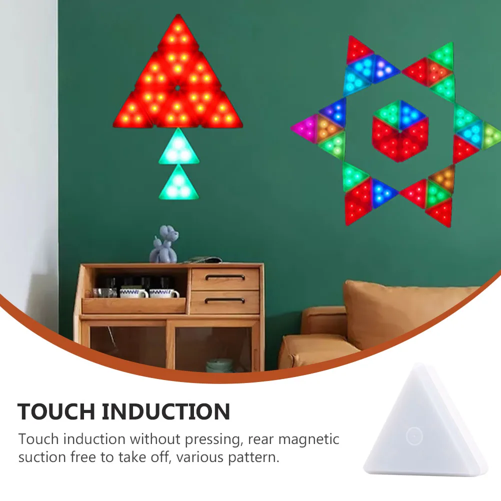

Touch Induction Night Lamp Decorative Honeycomb Wall Light Adornment Creative Breathing Lamp Durable Ambient Light For Home