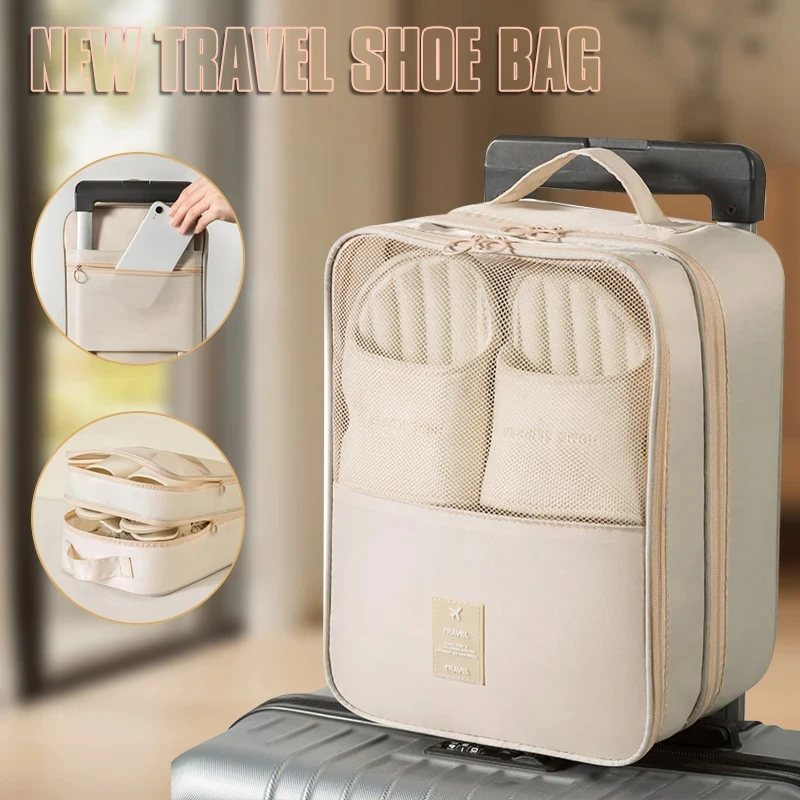 Portable Travel Shoe Bag Multifunction Underwear Clothes Bag Shoe Organizer Storage Bags Travel Organizer Bag Shoe Sorting Pouch