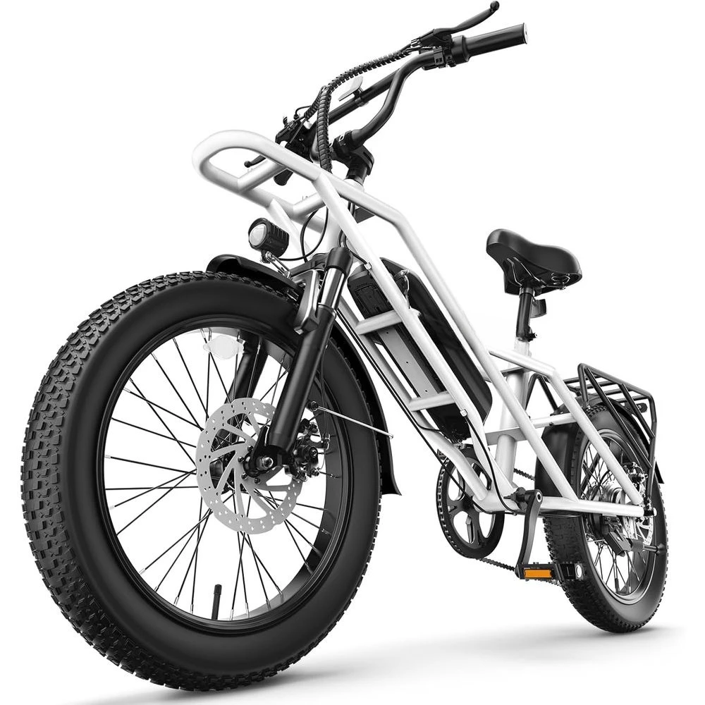 

Электровелосипеды 1500 Вт (пиковая мощность) для взрослых, 20-дюймовые электровелосипеды с толстыми шинами, запас хода до 145 км, скорость до 45 км/ч, электровелосипеды с низкой рамой (step-thru)