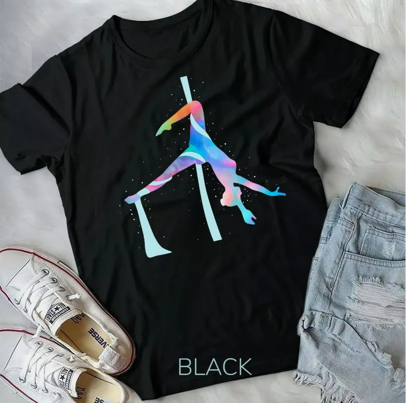 Aerial Silk Yoga Unisex T-shirt New Men Short Sleeve