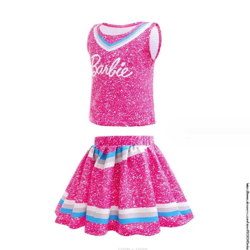 Roupas barbie o filme bebê meninas dos desenhos animados vestidos casuais crianças fantasia festa princesa vestidos vestido infantil melhor presente