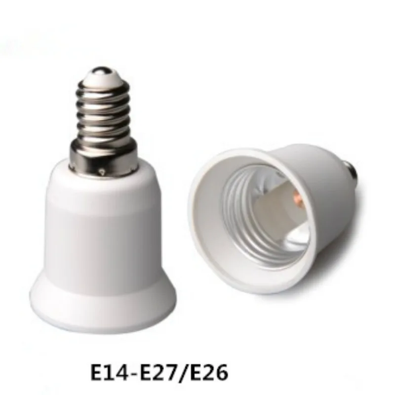 

E14 to E27 E26 Lamp Base Converter Adapter LED Light Bulb sockets Holder Converter PBT Fireproof Material 3/5pcs/pack