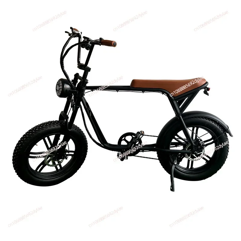 Aluminum Alloy Bicycle Assisted Disassembly, Foot Pedal Shock Absorber, Front Fork, Portable Lithium Battery Motor