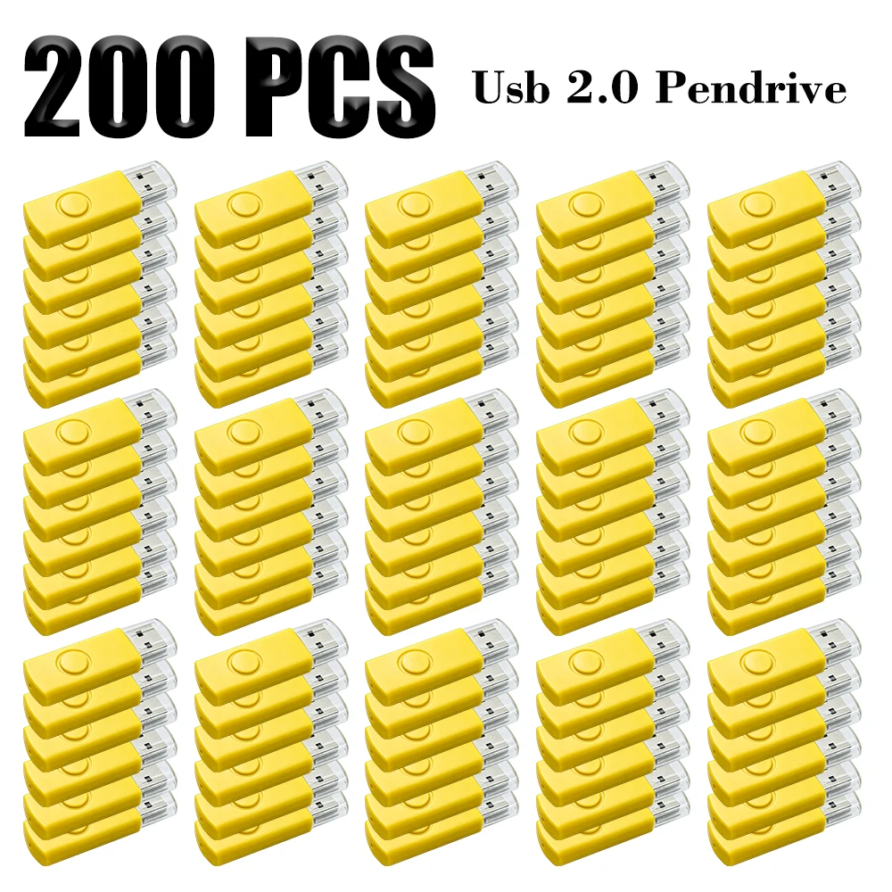 

200PCS/lot Metal Pen Drive 64GB 32GB 16GB USB Flash Drive 8GB 4GB U Disk 2GB 1GB 128M 256M 512M Key Usb Stick Free Custom Logo