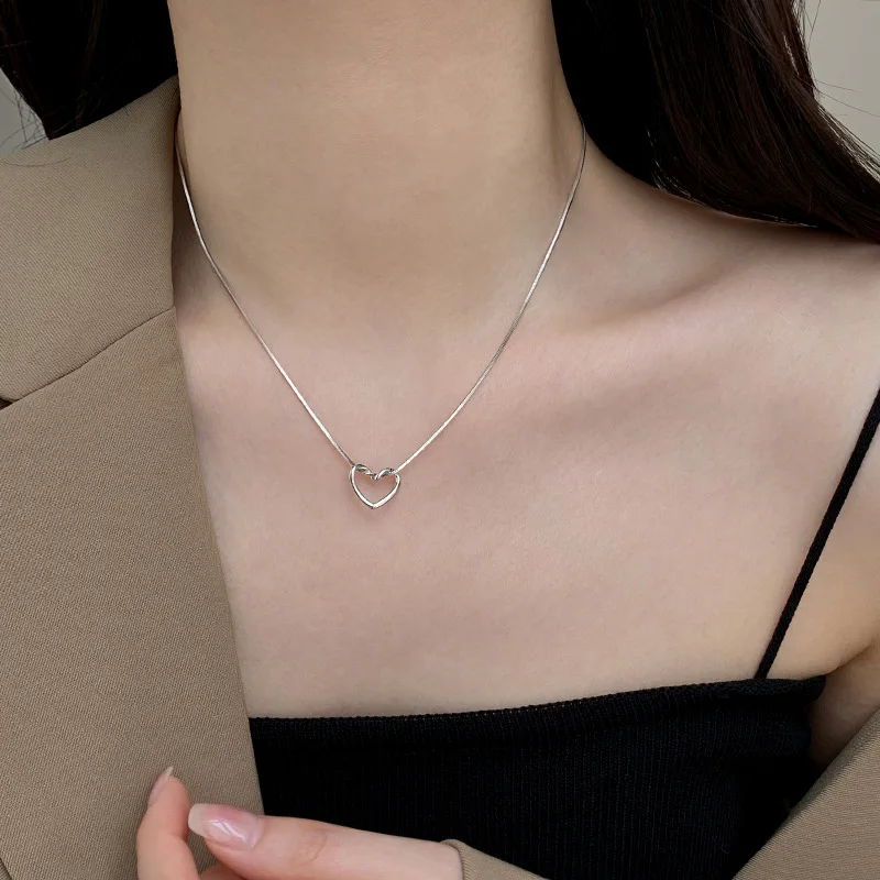 925 Sterling Silver Women Chain On The Neck Collarbone Necklace For Women Planet Star Zircon Pendant Chain Girl Jewelry Gift