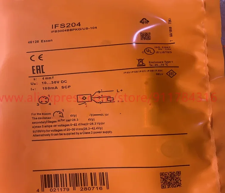 3pcs New High Quality proximity switch IFS204 IFS205 IFS212  IFC204 IFS211