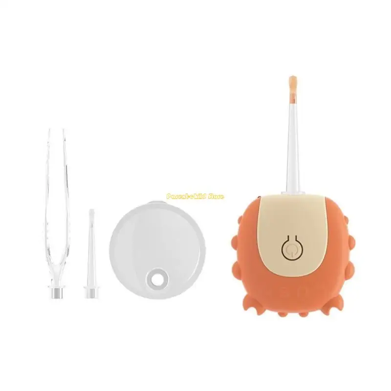 

WXTD Illuminated Ear Pick for Baby, Gentle Ear Care Tool Powered By Button Battery Earwax Removal Tool for Sensitive Ears