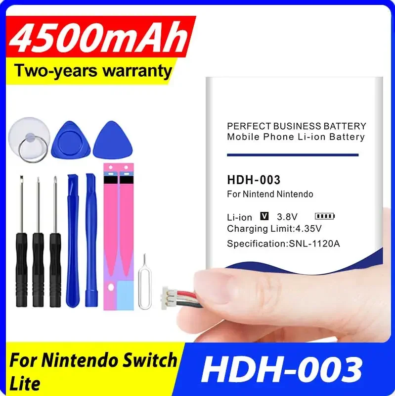

New 4500mAh Replacement HDH-003 Battery for Nintendo Switch Lite Game Player Batteries in Stock
