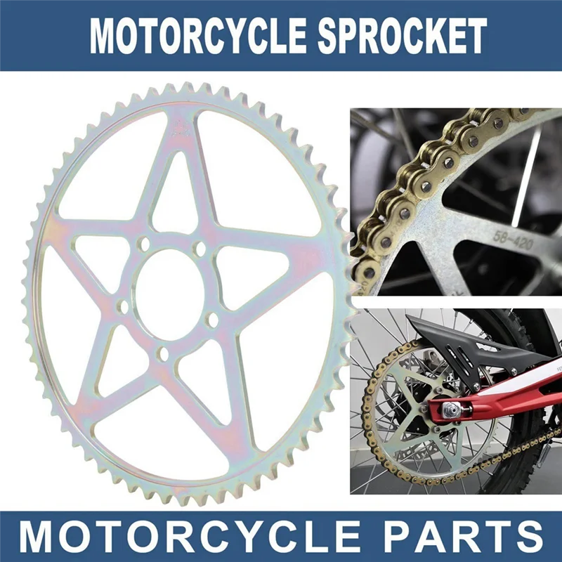 A03F-58T Zębatka Motocyklowa Tarcza Zębatka Do Sur-Ron Surron Light Bee S X Light Bee Elektryczny Motocykl Off-Road