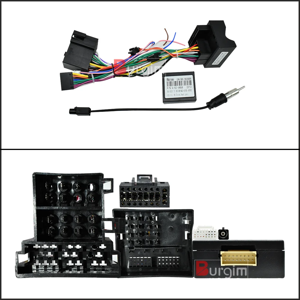 Mascherina Autoradio 2DIN Per Volkswagen Passat B6/B7/CC 2010-2018 – Per Schermi Da 9 O 10.1 Pollici - 6