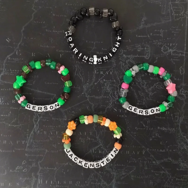Y2K Deltarune Chapters 3+4 Inspired Handmade Kandi Bracelets | Trendy Gaming Jewelry for Gamers | Fast Shipping