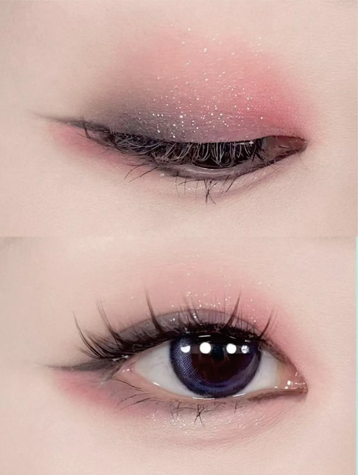 12 Color High Quality Eye Shadow  Diamond Metallic Finish Eyeshadow Pink And Black Eyeshadow Pigments/vegan Eye Shadow