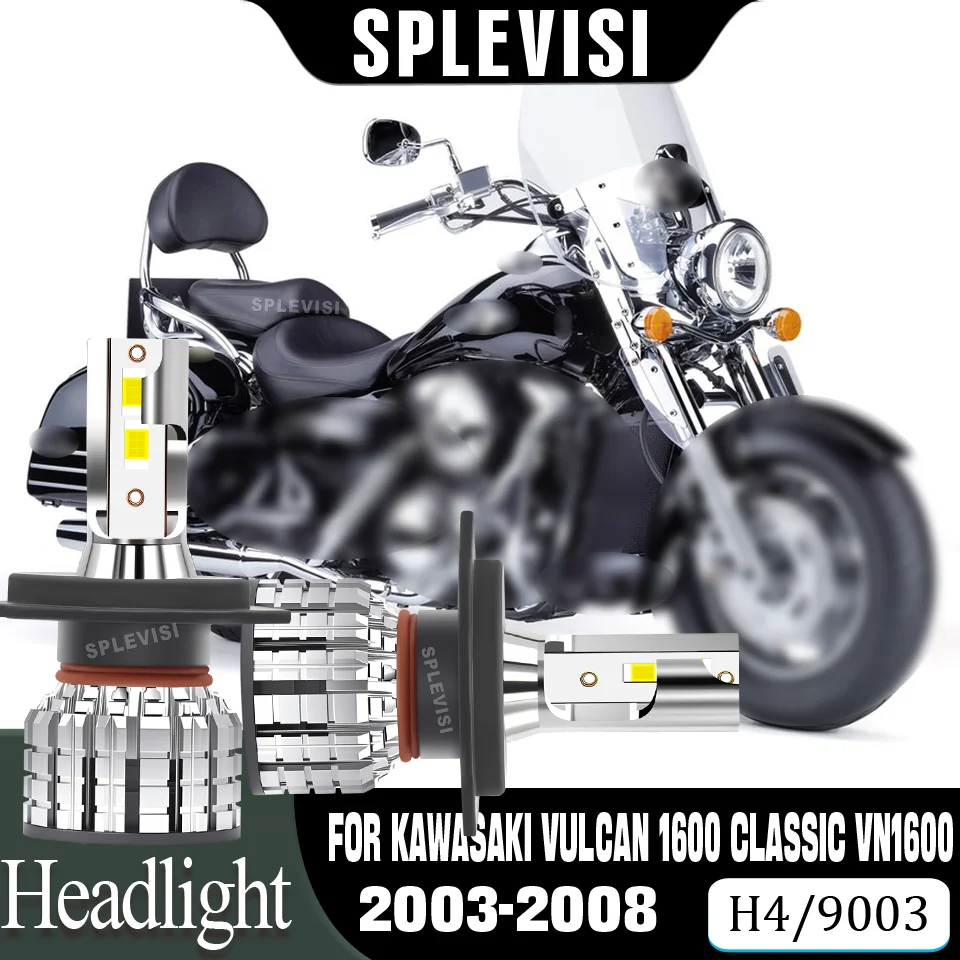 

Plug & Play Hassle-Free Installation motorcycle Headlight for Kawasaki Vulcan 1600 Classic VN1600 2003 2004 2005 2006 2007 2008