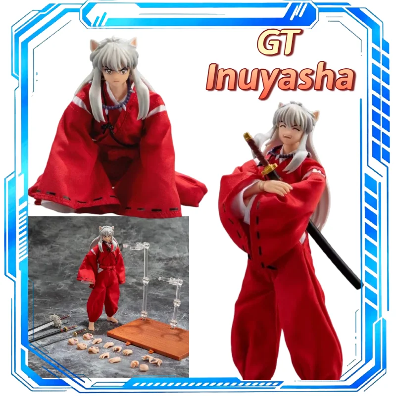 

【In Stock】Anime-land Dasin Great Toys/GT Inuyasha 1/12 Scale 16cm 6 Inch SHF S.H.F PVC Action Figure Model