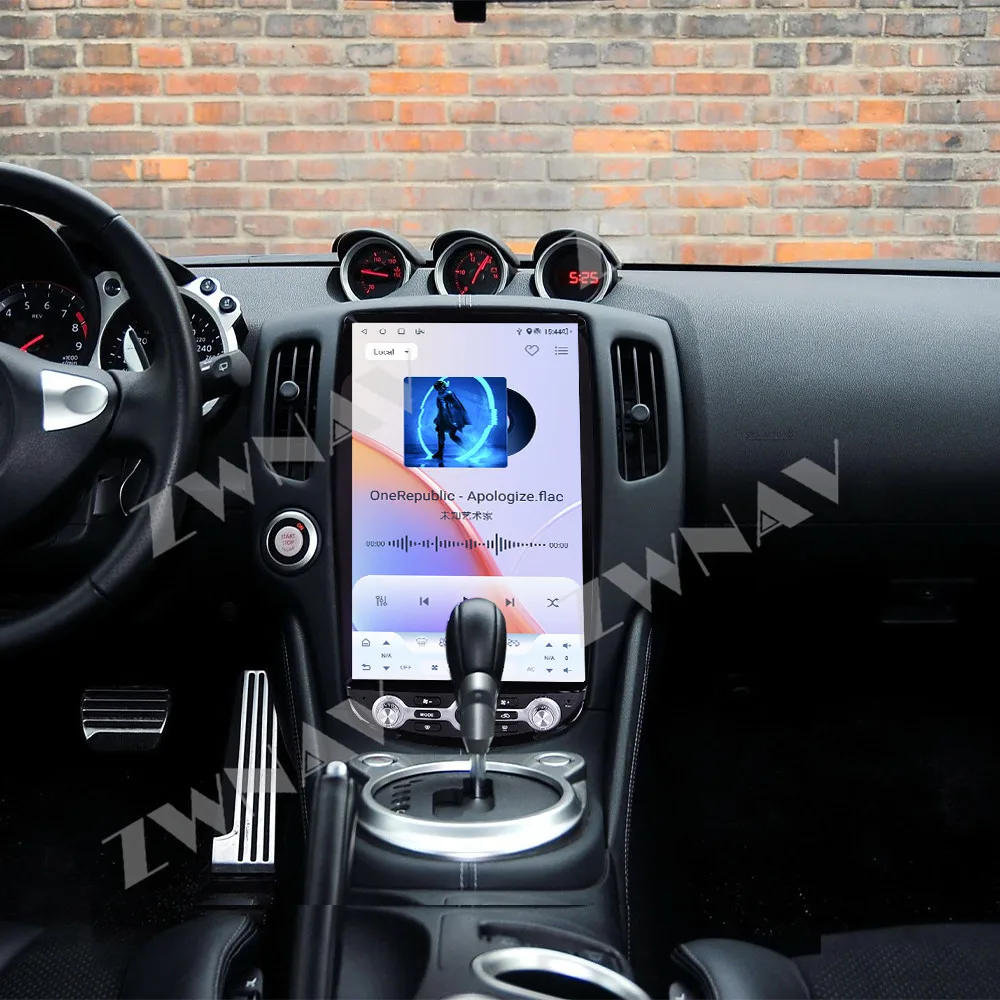 

14,5-дюймовый сенсорный экран, автомобильный радиоприемник Carplay Android 13 для Nissan 370Z 2008-2019, GPS-навигация, мультимедийный плеер, головное устройство, авто