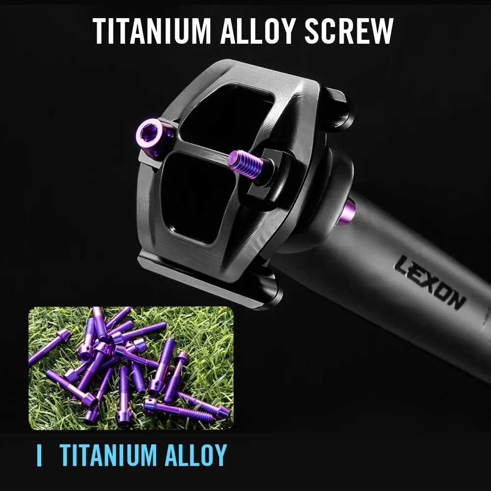 مقعد من Lexon-Ultralight من الكربون ، أنبوب مقعد ، عمود مقعد ، طول ، مناسب لدراجة MTB ، حصى ، دراجة طريق ، مقاسين ، صفين ، g #2