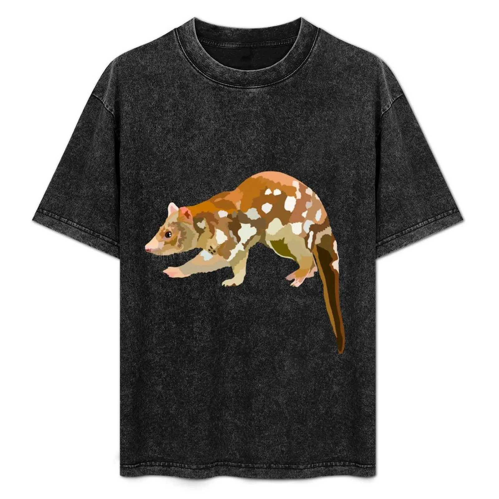 

T is for Tiger Quoll T-Shirt Casual Graphic Print Tee