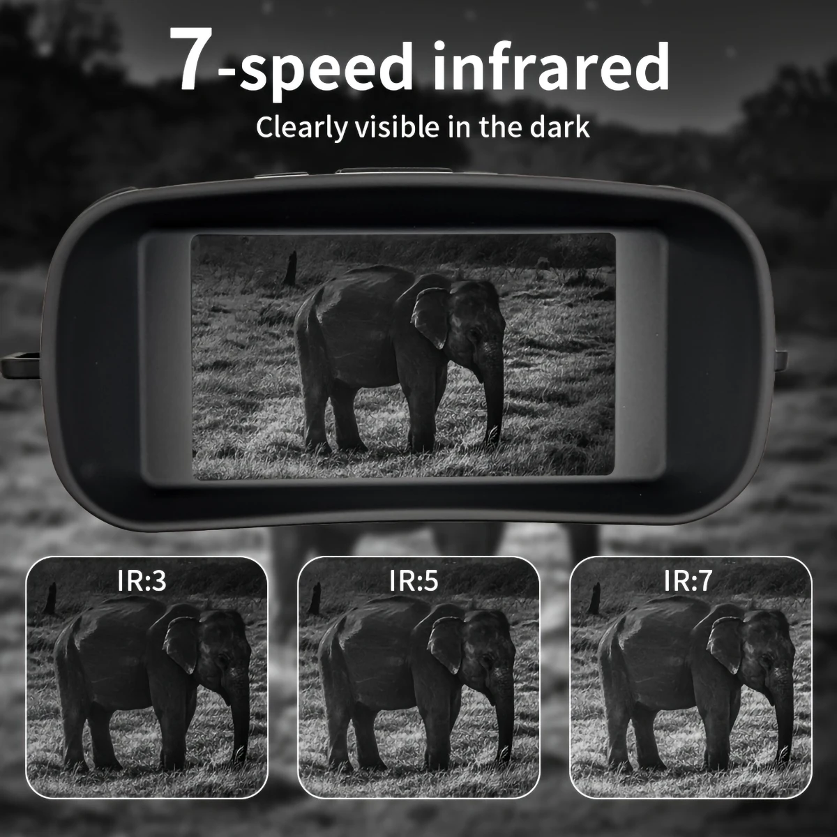 Night vision goggles 2.5K Thermal imager for hunting Binoculars Chasse Hunting accessory 6X Digital Zoom Tactical Light Camping
