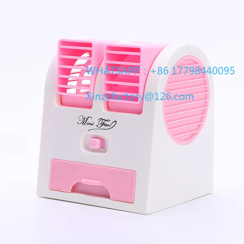 

Customizable Cooling fan 1pcs usb mini fan battery charging dual purpose dual trend air conditioner