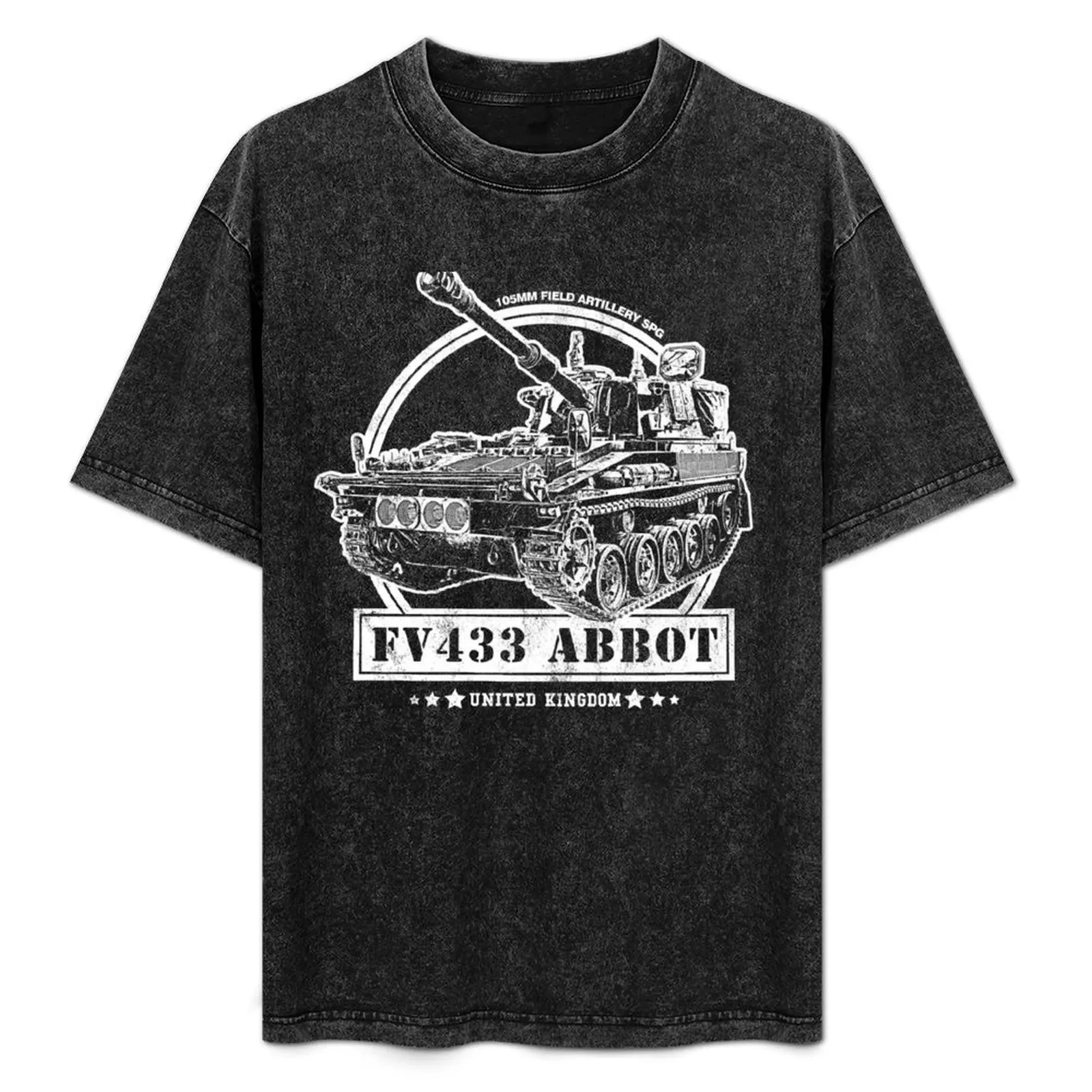 

FV433 Abbot SPG T-Shirt custom shirt tees anime t shirts t shirt men 100℅ cotton