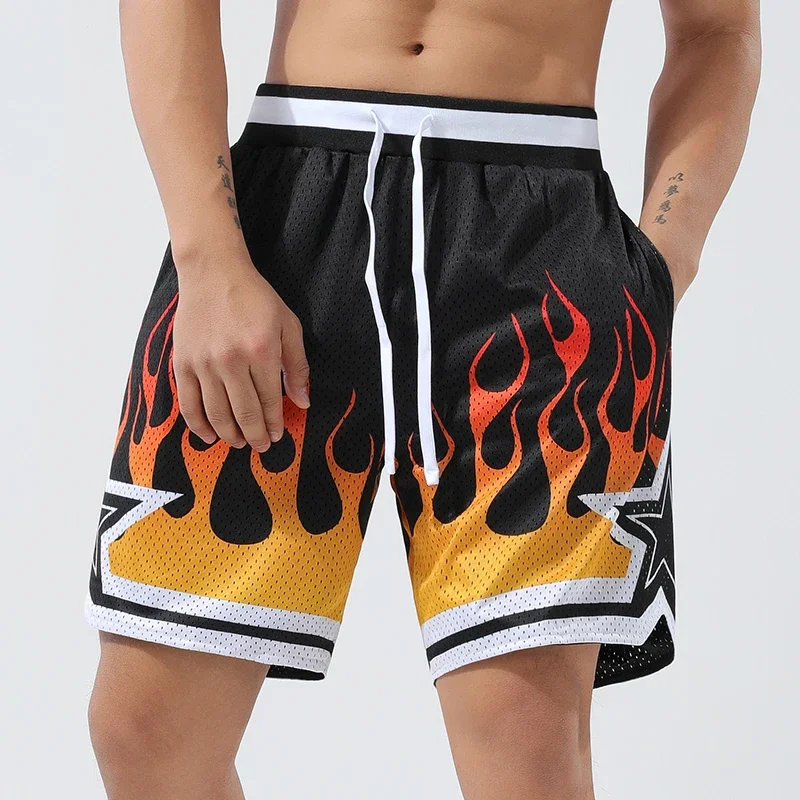 

Men Basketball Sweatpants Loose American for Ball Pants Summer Running Sportwear Soccer Gym Training Pants Male Fitness Sport