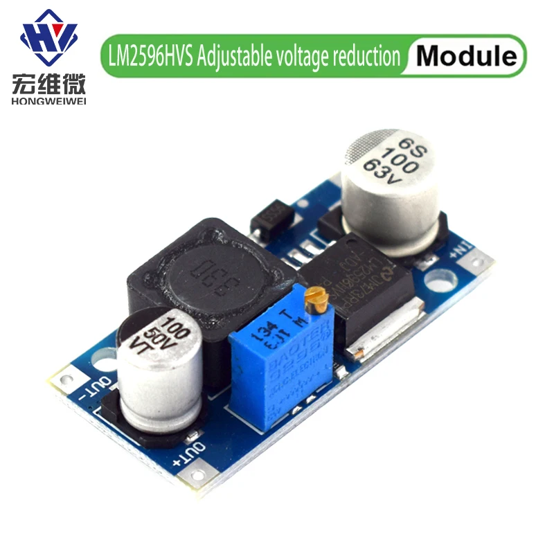 LM2596HVS LM2596 HV LM2596HV DC-DC Adjustable Step Down Buck Converter Power Module DC 4V - 48V To 3V - 40V Urrent limiting