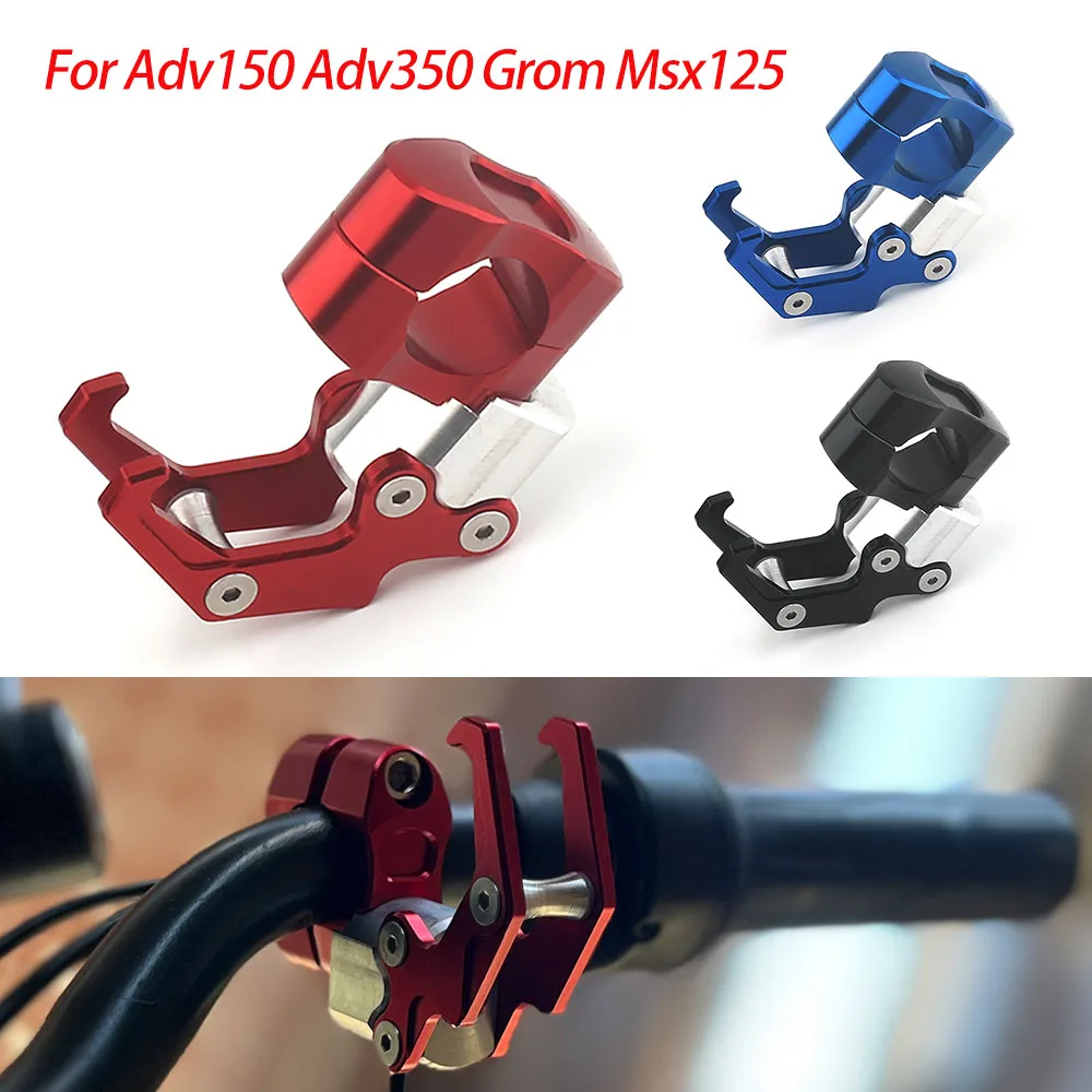 For Adv150 Adv350 Adv 150 350 Grom Msx125 22MM Bag Hook Claw Hanger Helmet Holder Handlebar Bumper Hook Motorcycle Accessories