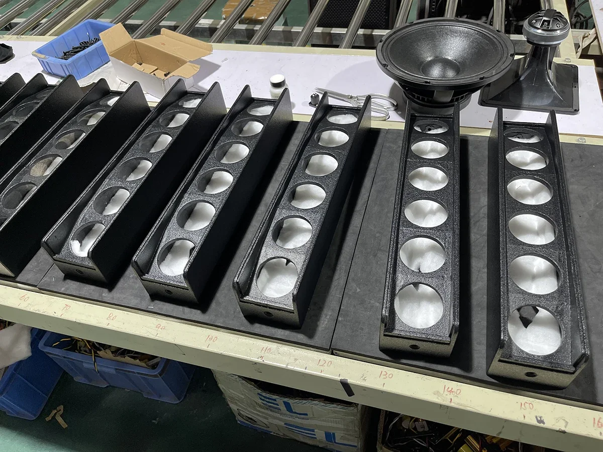 

2025 hot sale Portable Wire Array Column Cinema Passive Speakers