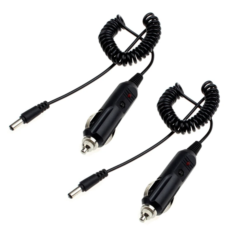 2X 12V Travel Car Charger Adapter for BaoFeng UV-5R 5RA / B / C / D / E PLUS