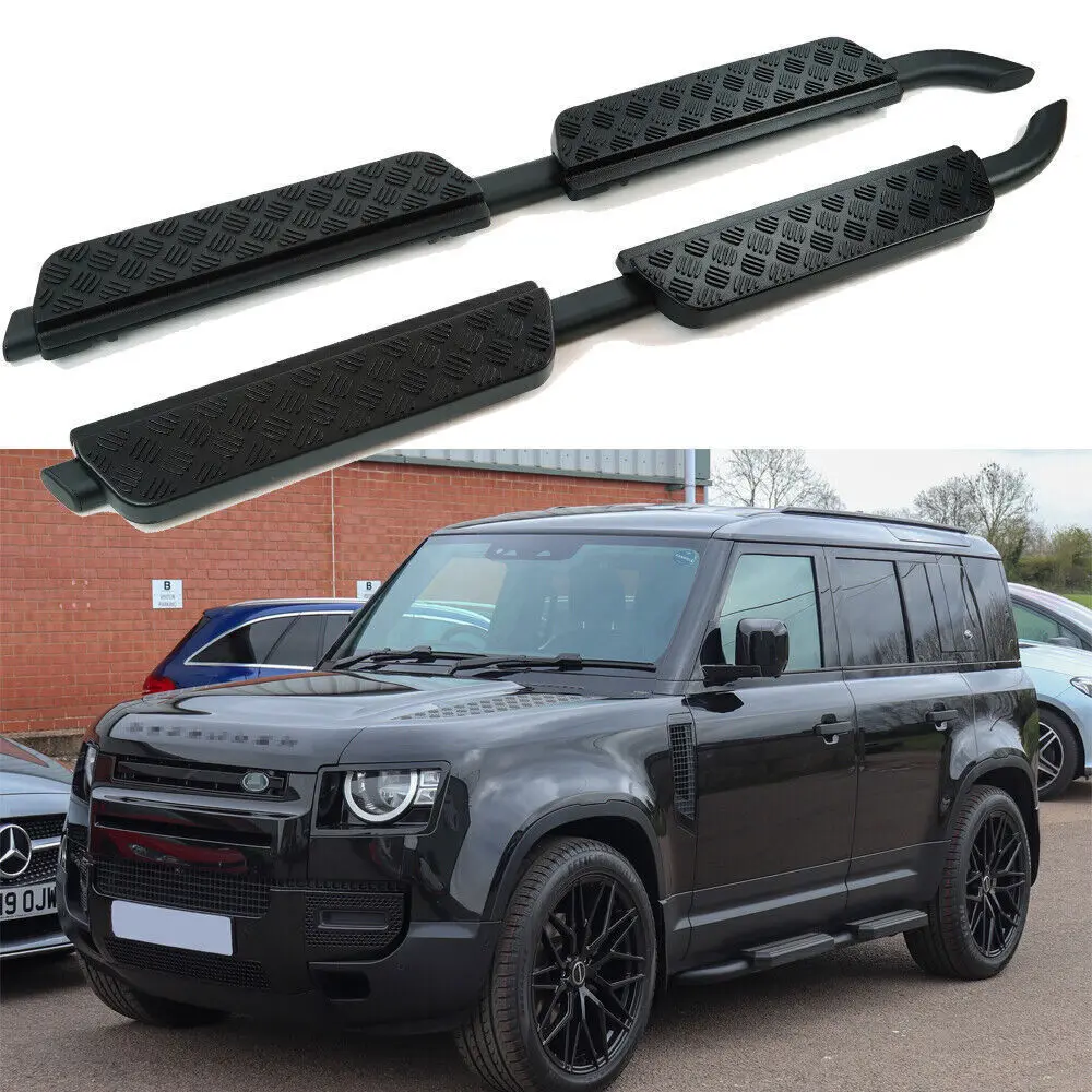 

Фиксированная Подножка для Defender 110 2021-2024, боковая подножка Nerf Bar, боковая подножка