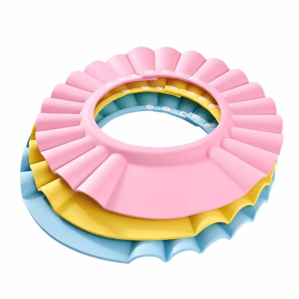 

New Baby Shampoo Shower Cap Bathing Hat Wash Hair Shield