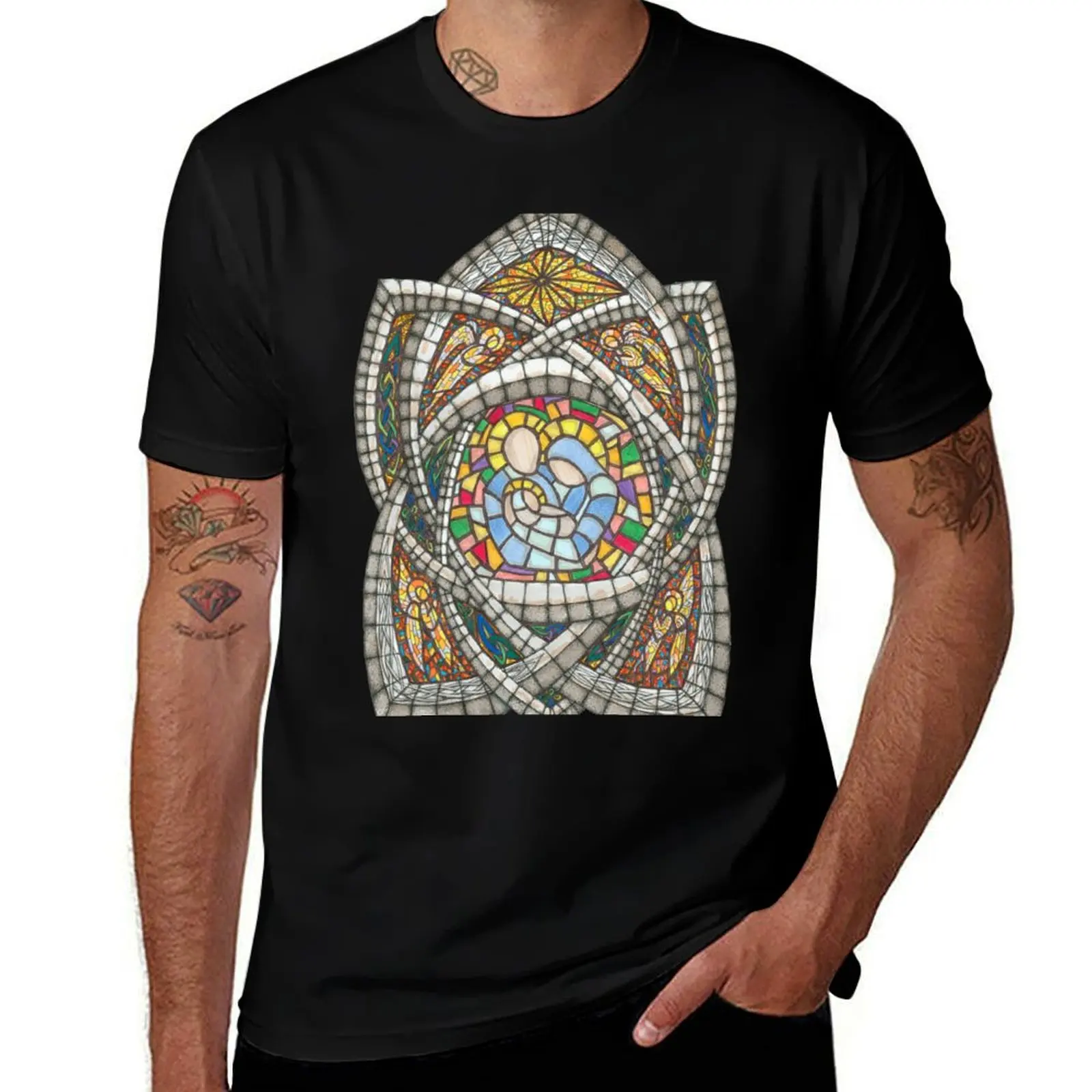 

The Holy Family T-Shirt shirts graphic tees cotton graphic tees kawaii clothes oversized graphic tee shirts men