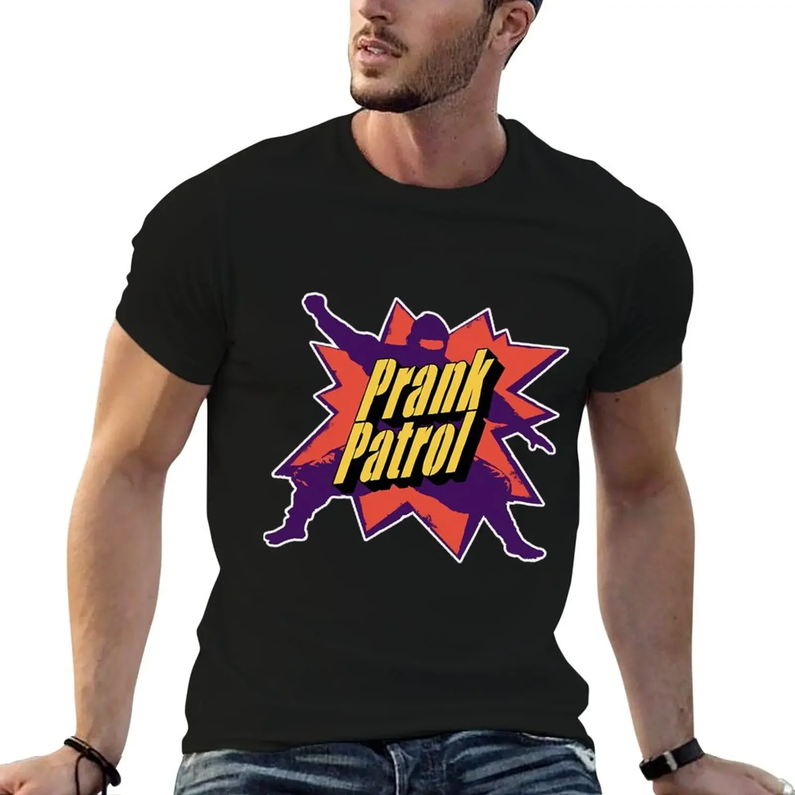

Prank Patrol T-Shirt anime stuff baggy shirts men graphic t shirts