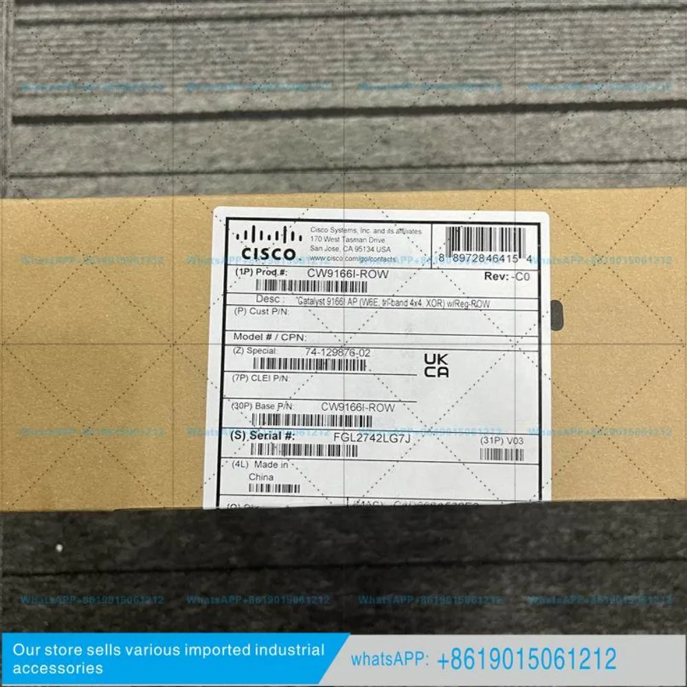 C9136I/CW9162I/CW9164I/CW9166I-ROW Cisco Wireless AP Access Point