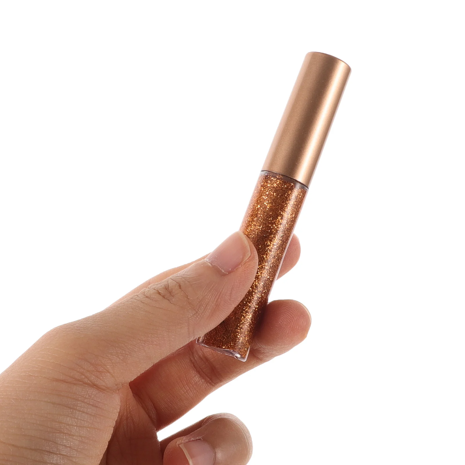 5 個のグリッターリキッドアイシャドウセットシマーアイシャドウスティックハイライターペン特別な機会仮装パーティー用輝く輝き