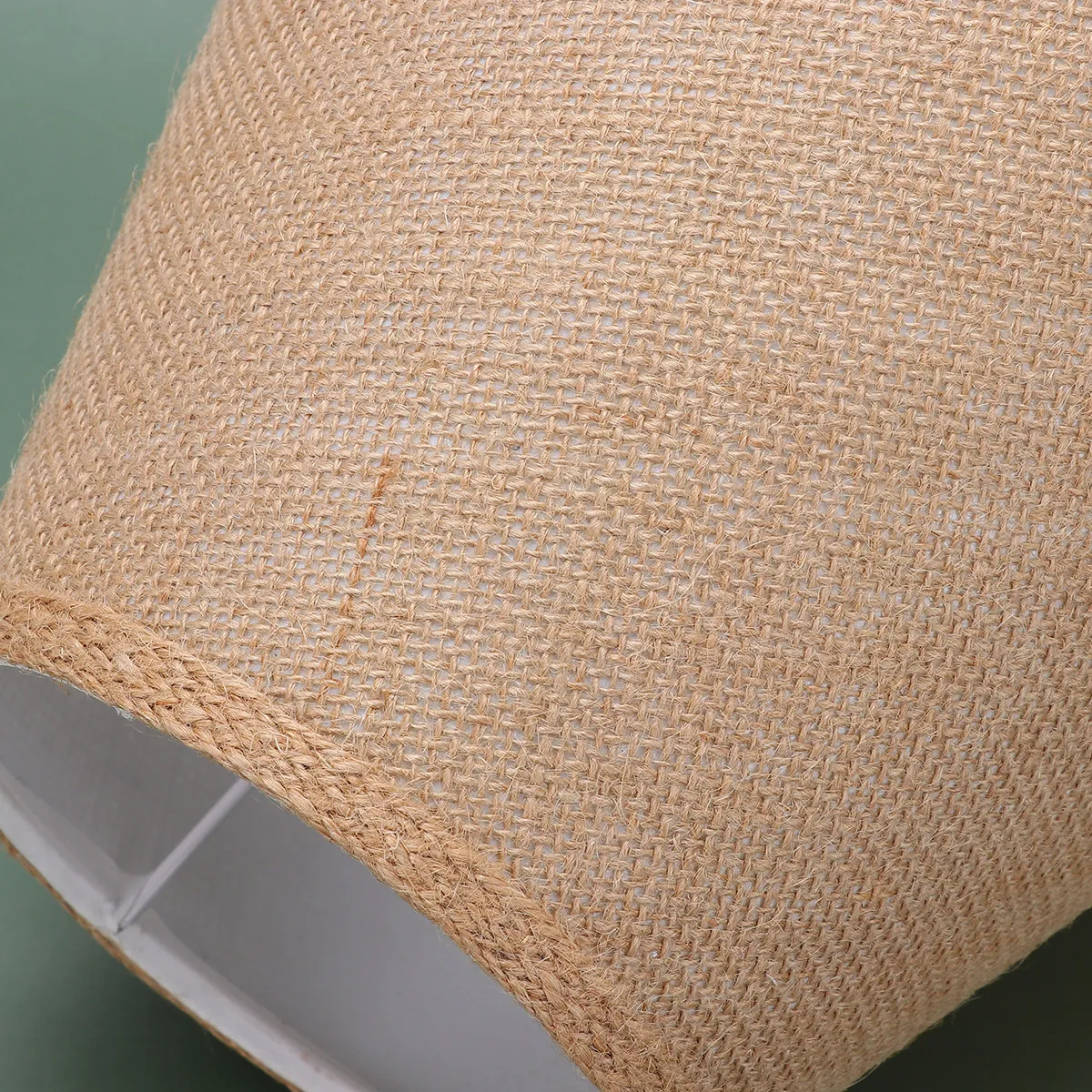 Burlap Cloth Lamp Shade E27 Fabric Table Lamp Shade for Living Room Bedroom Warm Romantic Atmosphere Diffuse Lighting Decorative