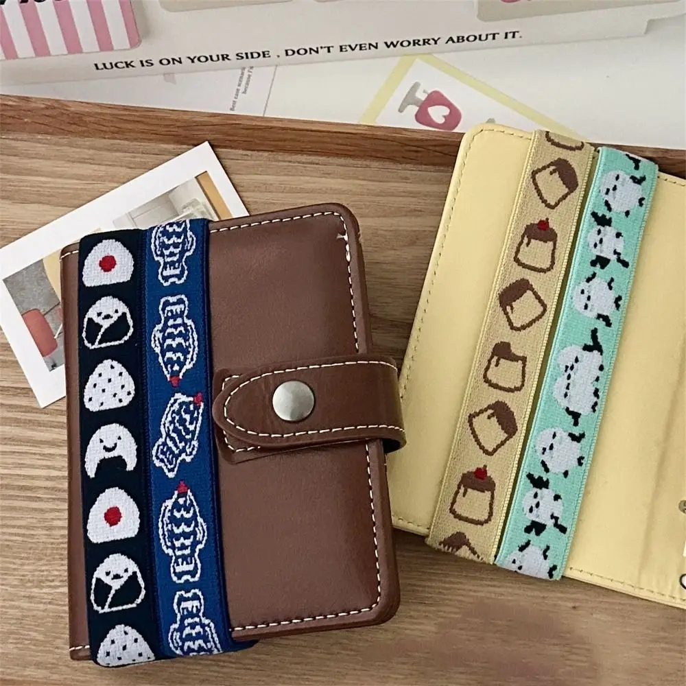 Japanese Style Cartoon Elastic Band Firmly Loose-leaf Notebook Cover Gift Scrapbook Journal Elastic Strap Card Collection Book