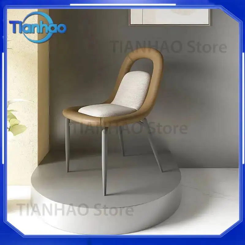 Comfort Luxury Design Chairs for Living Room Backrest Garden Kitchen Lounge Modern Patio Furniture for Salon Sillones LJ50DC