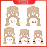 1/2 3/4 4/4 Puente de contrabajo de arce maestro Puente estándar ajustable