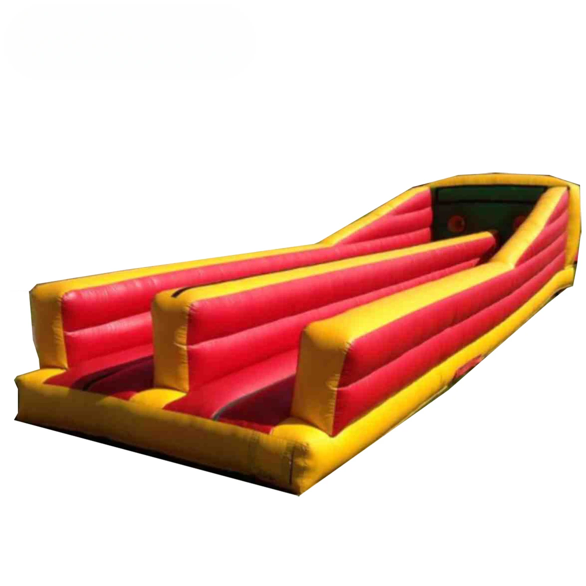 Commercia Inflatable 2 Lane Bungee Run Sport Challenge Runway Bounce