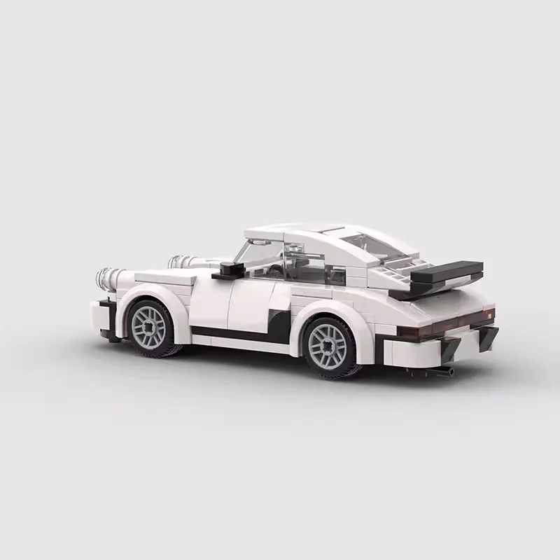 Modello di auto compatibile Moc 911 tecnologia di auto sportive building block modulare regalo Natale giocattolo per bambini set fai da te assemblaggio