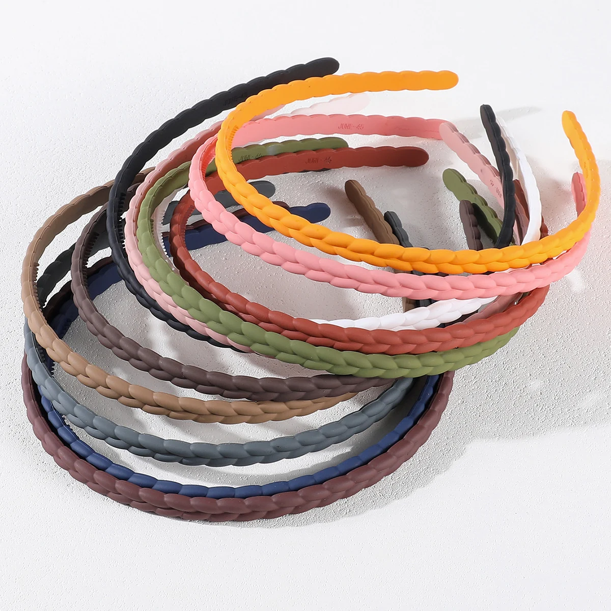 4Pcs Non-slip Hair Bands for Women Men Simple Bezel Headband Solid Color Facial Mask Hair Hoop Girls Hairband Hair Accessories