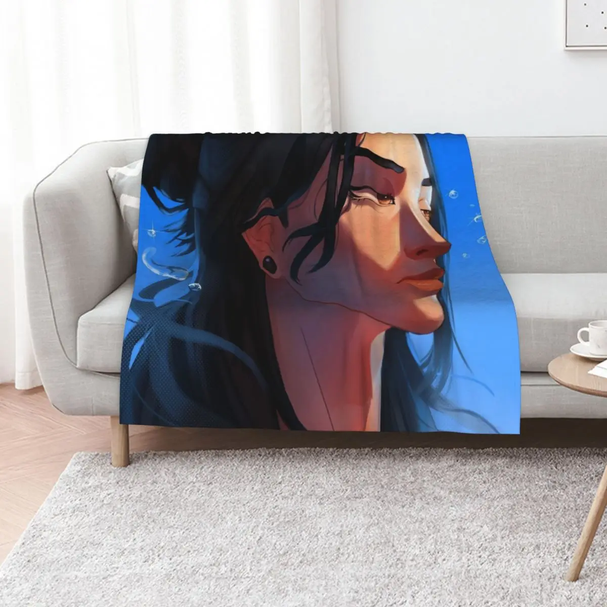 

Suguru Geto Throw Blanket Winter beds Decorative Sofa Loose Baby Blankets