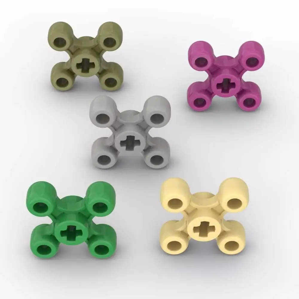 MOC 10PCS House Part Bricks Knob Cog Gear Wheel 5405 With Axle Hole Building Blocks Kit Toy Birthday Boys Adult Especial Gift